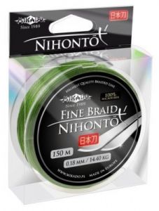 Plecionka Mikado Nihonto fine braid green 150m zielona