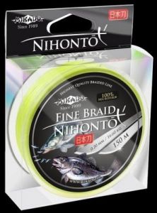 Plecionka Mikado Nihonto Fine Braid fluo 150m zółta