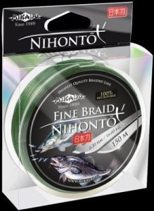 Plecionka Mikado Nihonto Fine Braid green 150m zielona 0,06/0,08