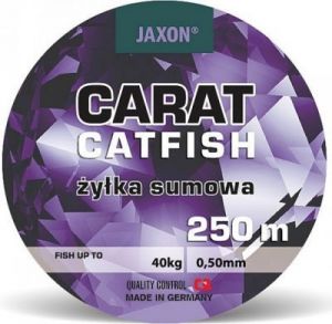 Żyłka sumowa JAXON CARAT Cat Fish ciemnobrązowa