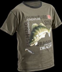 T-Shirt SANDACZ Dragon Let&#039;s Go Fishing