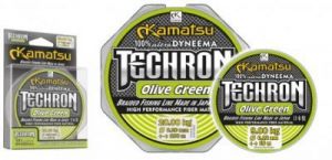 PRZYPON TECHRON OLIVE GREEN 0.03/10 PLECIONKA KAMATSU