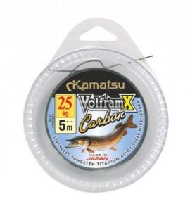 PRZYPON VOLFRAMX CARBON SZPULKA 5m/5KG KAMATSU