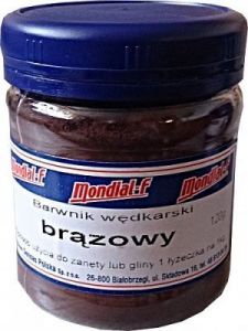 Barwnik wędkarski brązowy do zanęt Mondial-F
