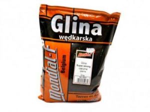 Glina wędkarska Super Strong Rzeczna Czarna 2kg