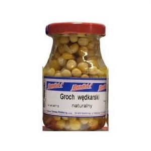 Groch naturalny w słoiku haczykowy 150g Mondial-f