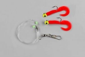 Zestaw dorszowy Twister 2-JIGS 1/0 RED