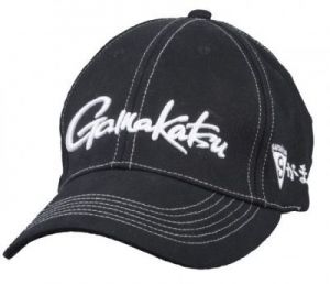 Czapka Gamakatsu czarno-biała nitka