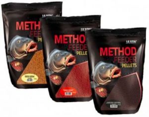 PELLET Jaxon Method Feeder 4mm 500g Halibut czerwony